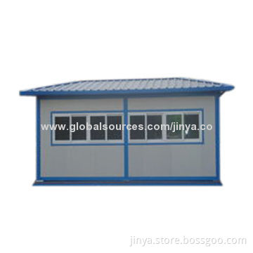 Color Steel Sandwich Panel Prefab House, Easy to Assemble and Disassemble